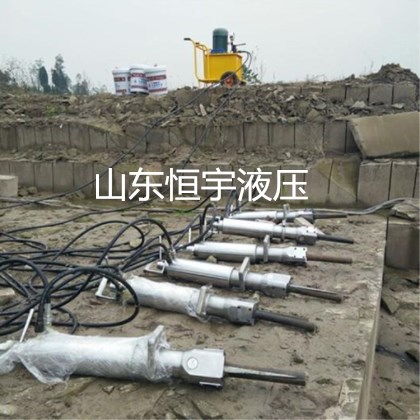 礦山開采劈裂機 液壓巖石劈裂機在巖石開采中的應用與價格分析